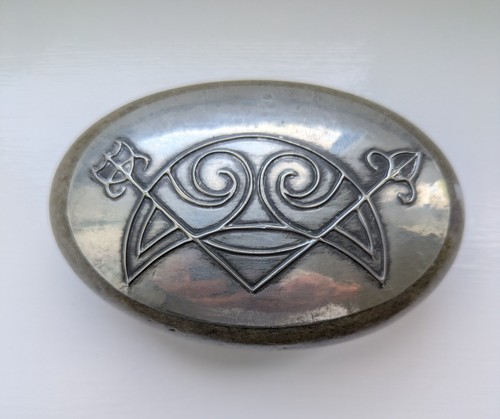 Pictish symbol polished stone - pictish,