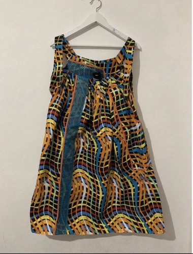 Ankara african multi coloured - ankara,