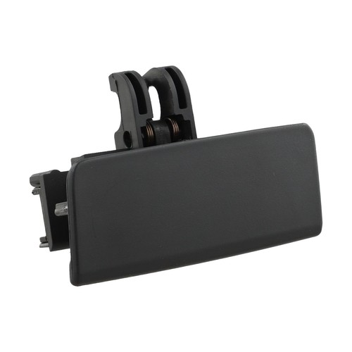 Glove box front handle lock - front,