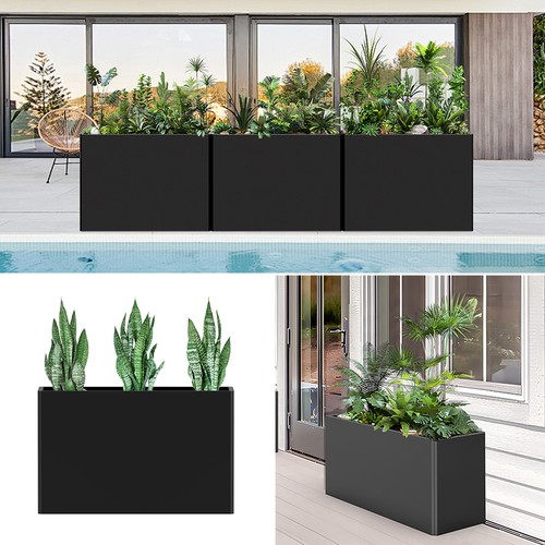 Rectangular planter box large - planter,