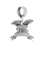 C4 clay pigeon Pewter charm on
