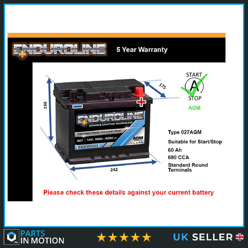 Agm battery fits mitsubishi - agm,