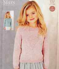 childrens girls motif sweaters