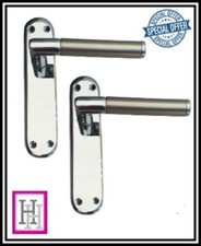 Door Handles Lever Latch Satin