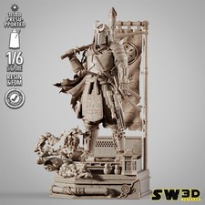 Boba Fett Samurai Resin 3d