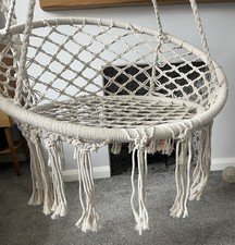 Hanging Macrame Hammock Chair