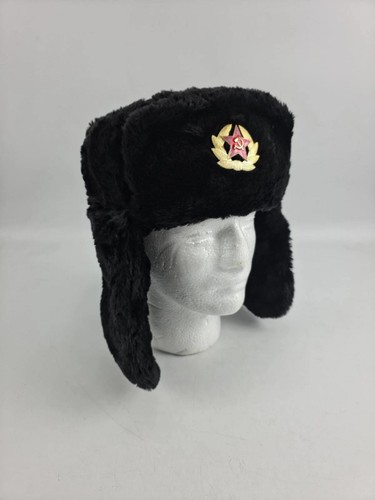 Soviet ussr ushanka - ussr, fur