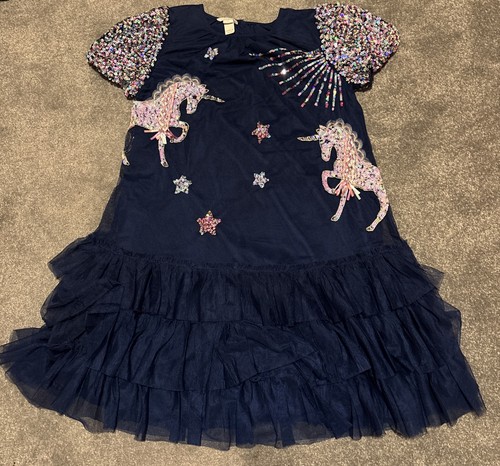 Navy blue pastel sequin - navy,