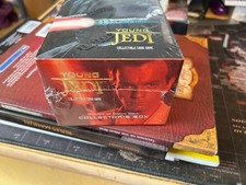 Star Wars Young Jedi Menace of Darth Maul Collectors box with 12 Boosters Packs