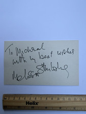 Melissa Stribling signed