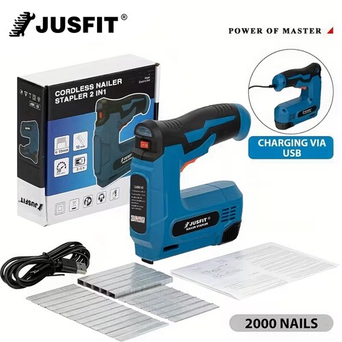 Cordless nail gun 2in1 - 2in1, battery