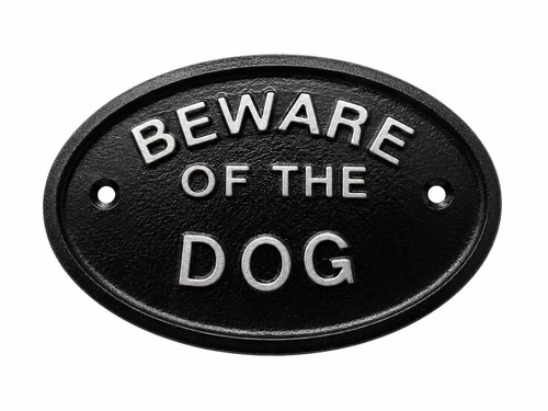 Silver beware the dog - the,