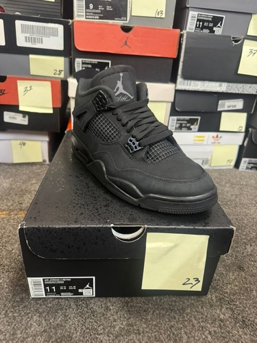 Worn jordan black - worn, 4s