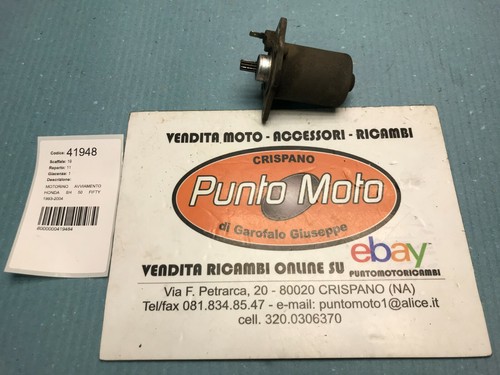 Starter motor honda 50 - honda, sh