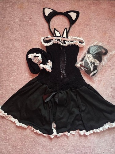 Black cat ear - , maid