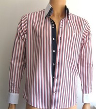 7 CAMICIE Shirt Stripe Size M