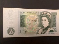 One Pound £1 Bank Of England