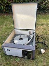 Vintage Pye Monarch Suitcase Record Player – Retro 1960s Portable Turntable