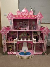 KidKraft Wooden Dolls House Far Away Castle with Furniture Barbie