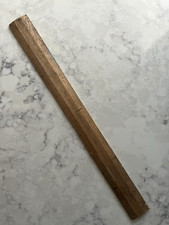 Vintage OLYMPIC SCHOOL RULER - Double Sided Old Wooden Ruler - Imperial & Metric