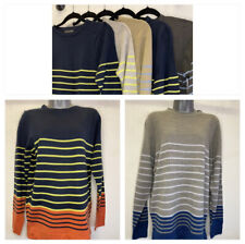 BONMARCHE Ladies Love Knitwear Stripe Jumper - Various Colours - Sizes 10-14
