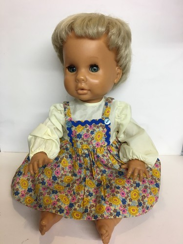 Vintage dress for dolls - dress, 16"