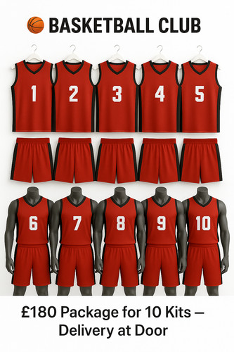 Basketball team kits - 10, |