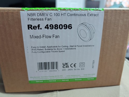 Vent axia 498096 - 498096, humidity