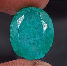 20.15 Ct Natural Green Emerald Oval Cut 19x8mm IGL Certified Gemstone 5ANR