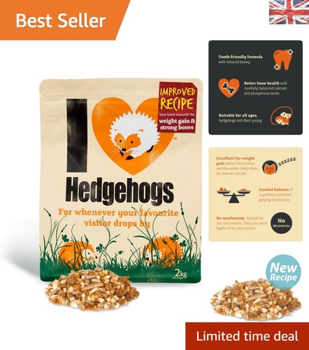 2kg semi moist - hedgehog, food
