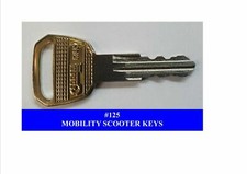 # 125 Mobility Scooter Keys