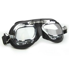 Halcyon Goggles Mark 410 Curved Motorcycle Goggles | Sports Goggles | Aviation