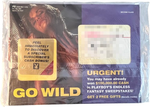 Playboy magazine october 1996 - october,