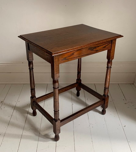 Antique oak tall rectangular - oak,
