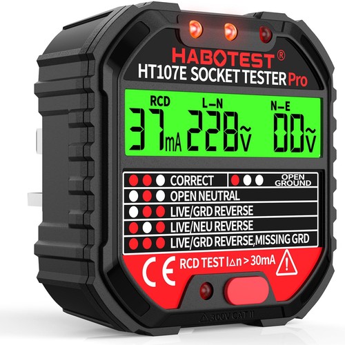 Socket tester rcd plug - tester,