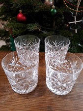 4 X Edinburgh Crystal Tay