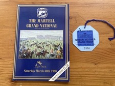 1996 Grand National Race Card