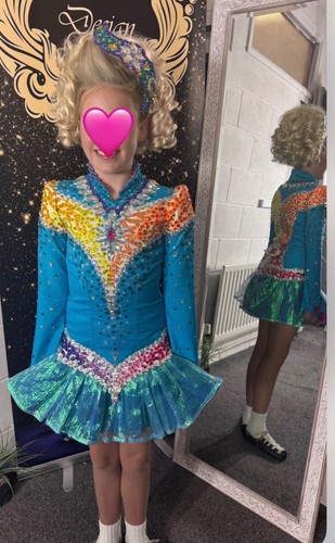 Irish dancing dress - dancing, ave
