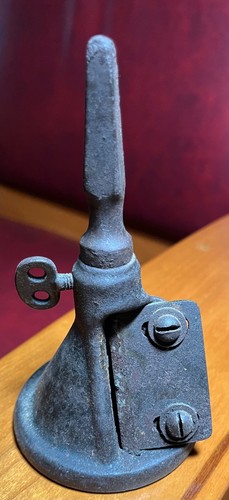 Antique cast iron cone - antique,
