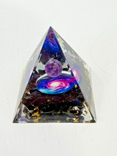 Orgonite pyramid amethyst - pyramid,