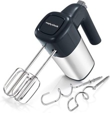 Morphy Richards Hand Mixer 5 Speed With Stainless Steel Beater & Dough Hook 400W