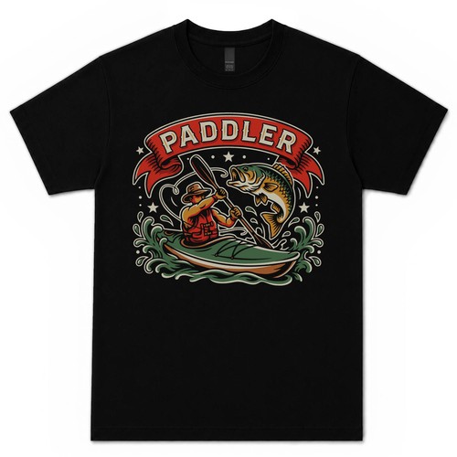 Paddler shirt kayak fishing - paddler,