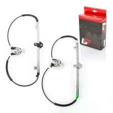 2x Window lifter manual front left right for VW POLO CLASSIC COUPE 86C DERBY