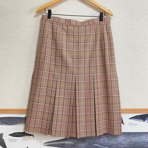Burberry prorsum pleated skirt - burberry,
