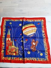 Moscow Olympics 1980 scarf 66 cm sq