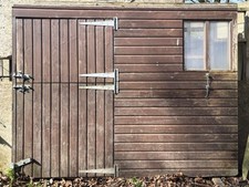 Wooden Stable Fronts with doors and windows 