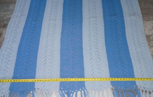 Vintage two tone - blue, handmade
