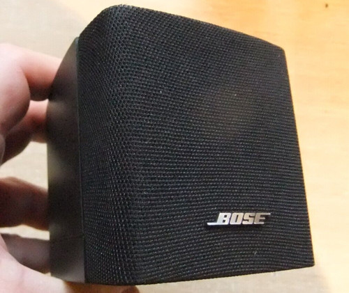 Bose black single cube speaker - bose,
