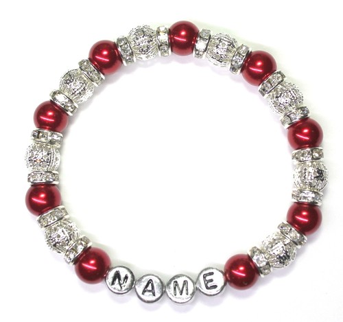 Personalised bracelet add name - bracelet,