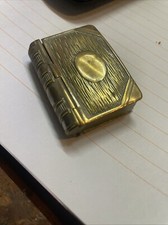 Antique Vesta Stamp Case In